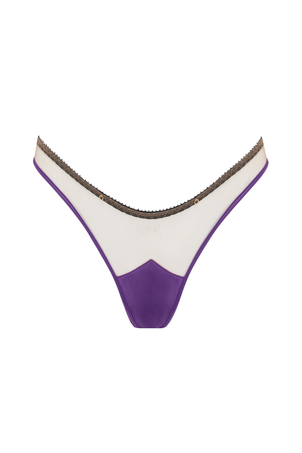 Barbie Amethyst High Cut Brief