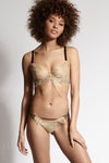 Edge o' Beyond's 18k Gold Plated Jewellery. Benjamin chains look perfect with our range of thongs, panties, briefs and suspender belts, shown with gold Ahlan lingerie set