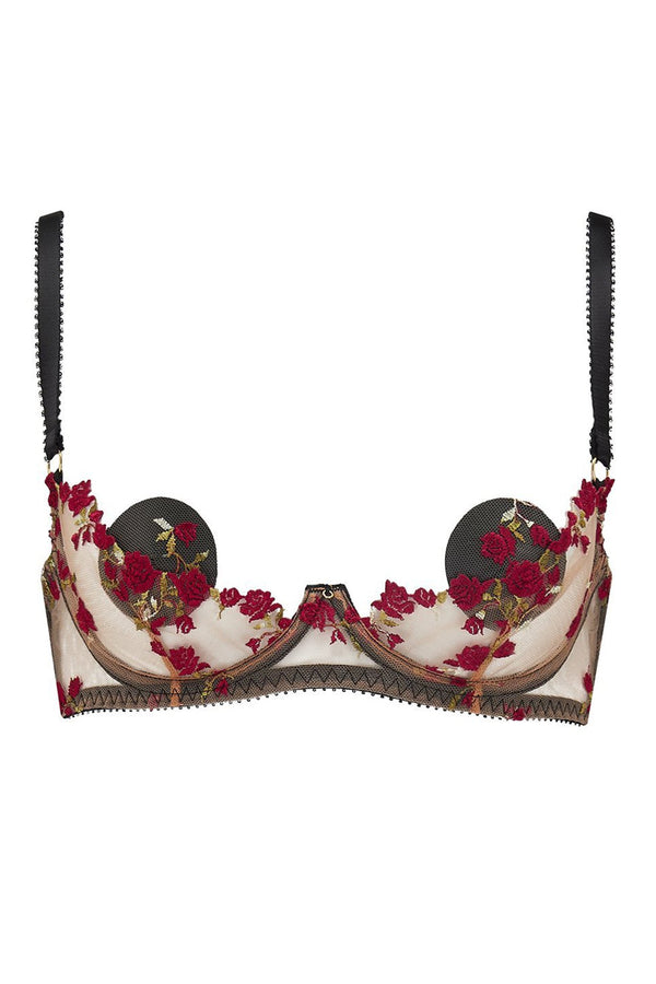 Charlotte Quarter-Cup Bra by Edge o' Beyond
