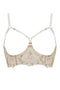 Charlotte Ivory Cupless Bra