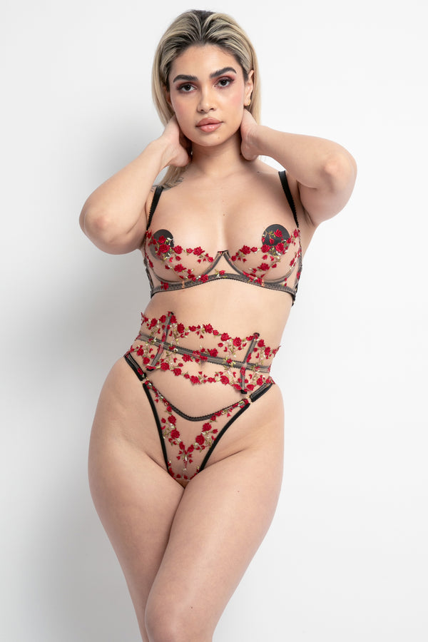 Charlotte Quarter-Cup Bra by Edge o' Beyond