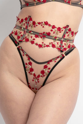 Charlotte High Cut Brief by Edge o' Beyond