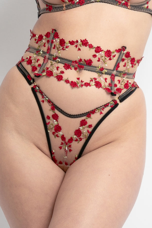 Charlotte High Cut Brief by Edge o' Beyond