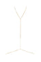 Edge o' Beyond's 18k Gold Plated Jewellery. Jacob body chain looks perfect with all women's underwear, or worn alone! 