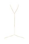 Edge o' Beyond's 18k Gold Plated Jewellery. Jacob body chain looks perfect with all women's underwear, or worn alone! 