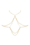 Edge o' Beyond's 18k Gold Plated Jewellery. James Plus necklace chain looks perfect with all our lingerie ranges