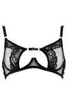 Tamara Noir Peep Bra