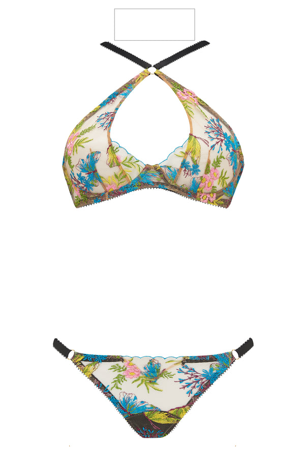 Zuzia High Neck Bra